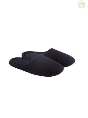Women's Non-Slip Cotton Slippers Memory Foam Indoor Slip-On Foldable Travel